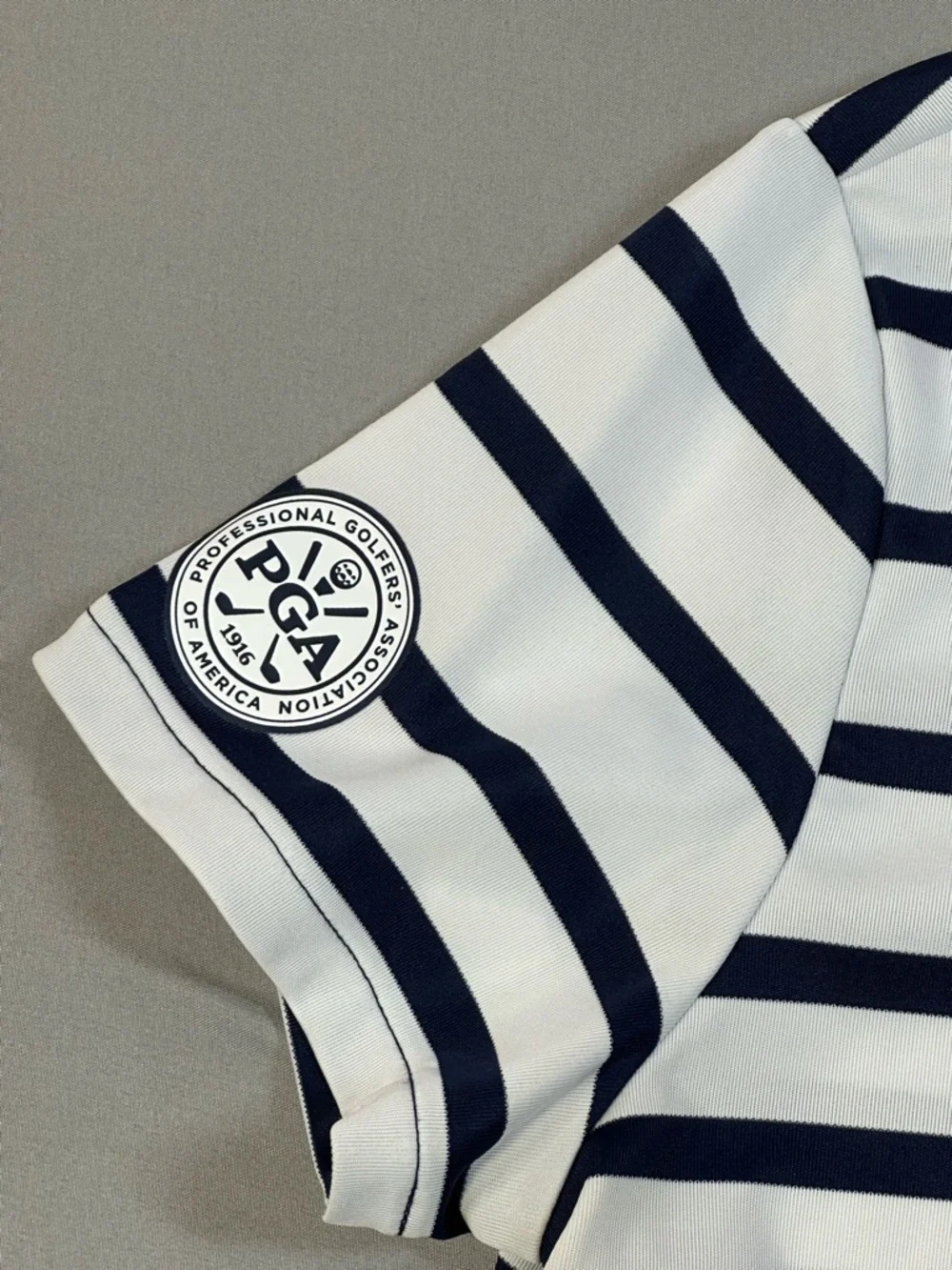 Polo Ralph Lauren 2016 Ryder Cup Hazeltine Striped Short Sleeve Shirt - Mens Med